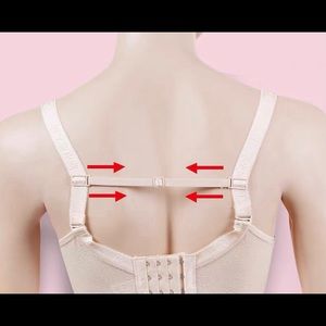3 x Adjustable Bra Strap Holder
